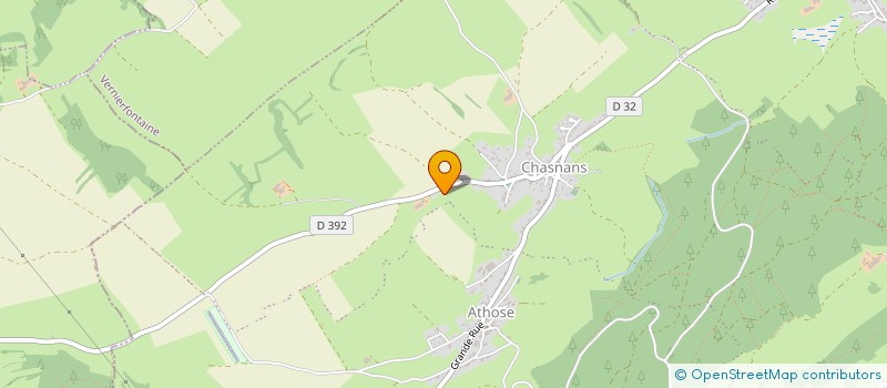 localisation de l'entreprise MONSIEUR DARIO SACCOMANI  LES PREMIERS SAPINS