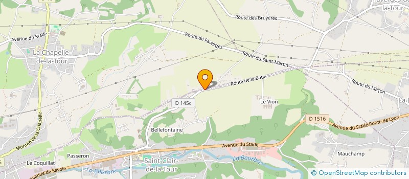 localisation de l'entreprise MONSIEUR DARIO SOARES TEIXEIRA  LA CHAPELLE-DE-LA-TOUR