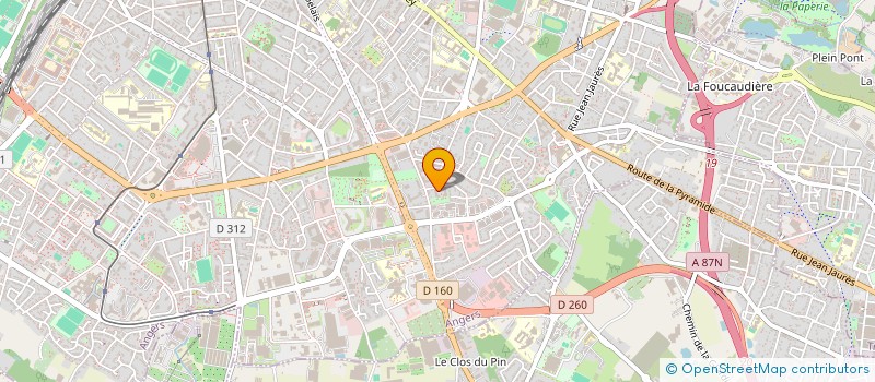 localisation de l'entreprise MONSIEUR DARIO TIAGO à ANGERS