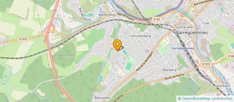 localisation de l'entreprise MONSIEUR DARIO ZILIOTTO à SARREGUEMINES