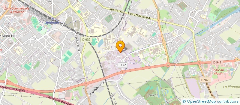 localisation de l'entreprise MONSIEUR DARIUS AZAMI BIRANVAND à VERQUIGNEUL