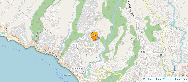 localisation de l'entreprise MONSIEUR DARIUS CASSELL  SCHOELCHER