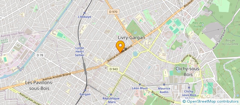 localisation de l'entreprise MONSIEUR DARIUS CIRPACI  LIVRY-GARGAN