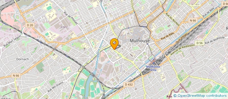 localisation de l'entreprise MONSIEUR DARIUS FILIP  MULHOUSE