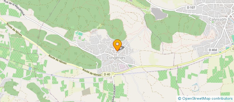 localisation de l'entreprise MONSIEUR DARIUS GRANCEA  CONGENIES