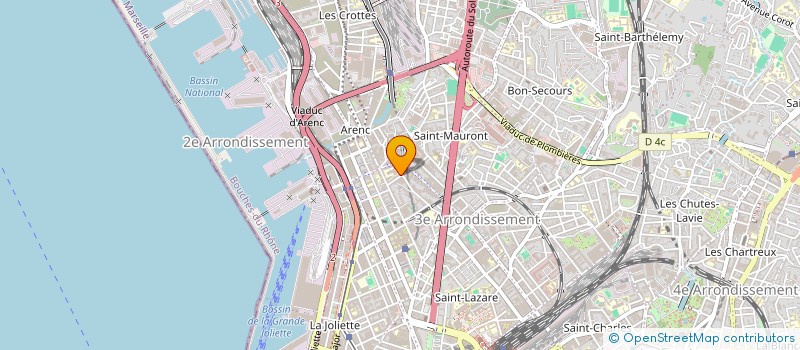 localisation de l'entreprise MONSIEUR DARIUS-ILIE PLESCA  MARSEILLE