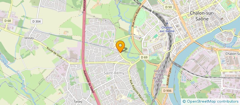 localisation de l'entreprise MONSIEUR DARIUS-MICAEL CALDARAS  BUXY