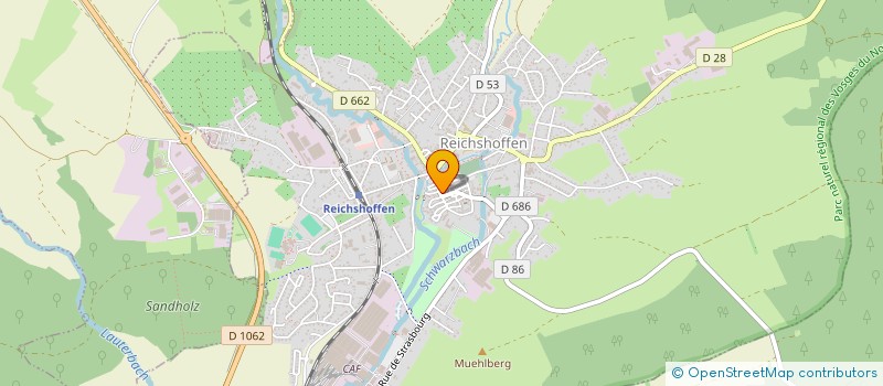 localisation de l'entreprise MONSIEUR DARIUS TIVADAR  REICHSHOFFEN