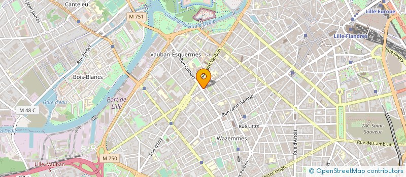 localisation de l'entreprise MONSIEUR DARIUSCH DAVOUDI à LILLE