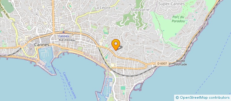 localisation de l'entreprise MONSIEUR DARIUSZ GRADZKI à CANNES