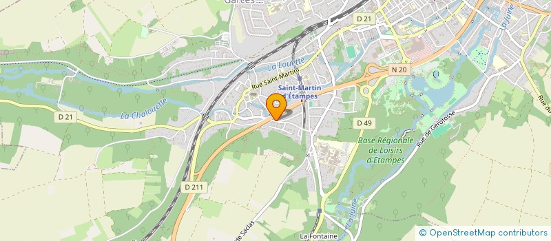 localisation de l'entreprise MONSIEUR DARIUSZ KALISZ  ETAMPES