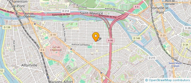 localisation de l'entreprise MONSIEUR DARIUSZ MAGDA  MAISONS-ALFORT