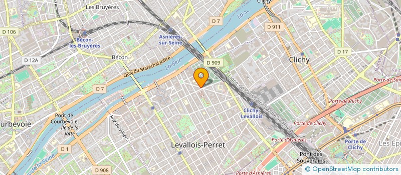 localisation de l'entreprise MONSIEUR DARIUSZ MAZIAKOWSKI à LEVALLOIS-PERRET