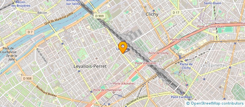 localisation de l'entreprise MONSIEUR DARIUSZ NOSEK à LEVALLOIS-PERRET