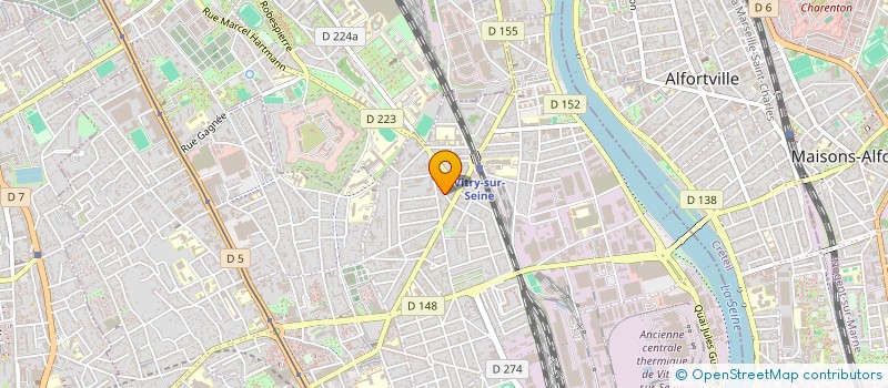 localisation de l'entreprise MONSIEUR DARIUSZ SITKO  VITRY-SUR-SEINE