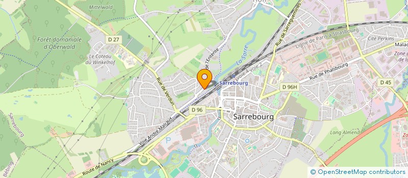 localisation de l'entreprise MONSIEUR DARIUSZ SZEJA à SARREBOURG