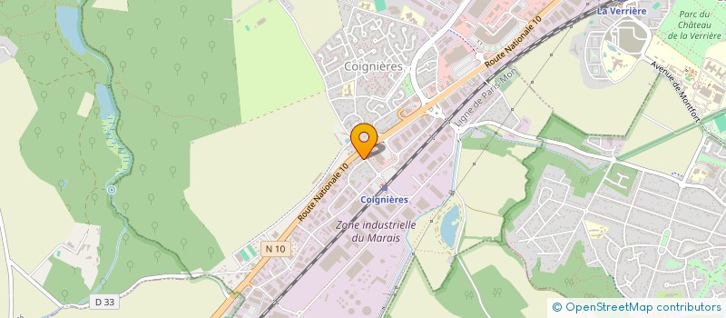 localisation de l'entreprise MONSIEUR DARIUSZ SZYMCZYK à COIGNIERES