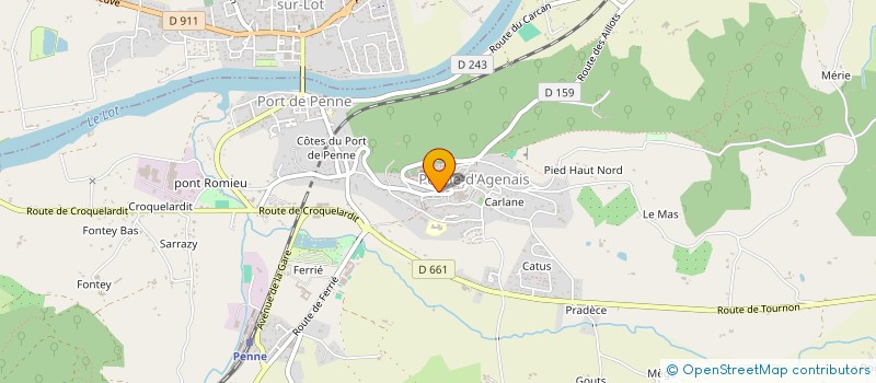 localisation de l'entreprise MONSIEUR DARIUSZ WITKOWSKI  TRENTELS