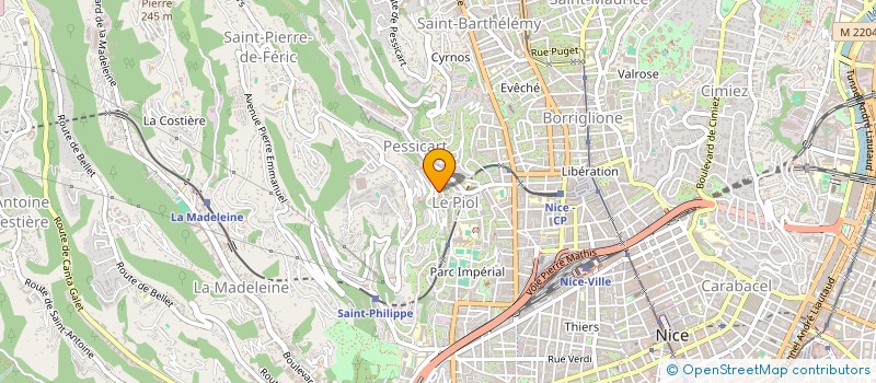 localisation de l'entreprise MONSIEUR DARKO MATOVIC  NICE