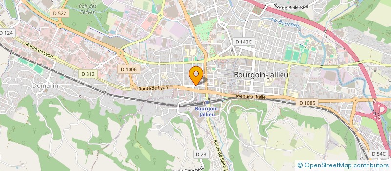 localisation de l'entreprise MONSIEUR DARKO NESIC à BOURGOIN-JALLIEU
