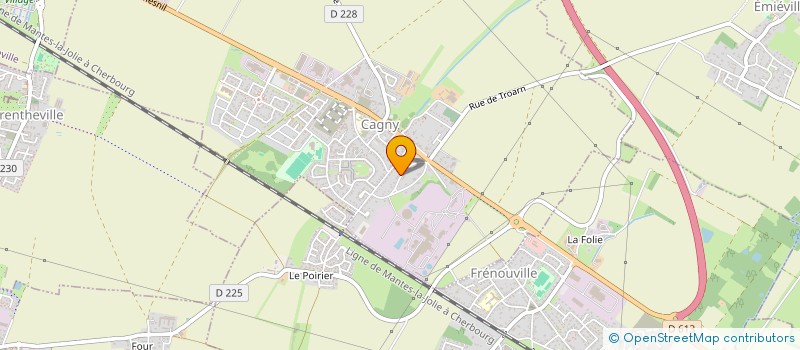 localisation de l'entreprise MONSIEUR DARKO TODOROVSKI  CAGNY