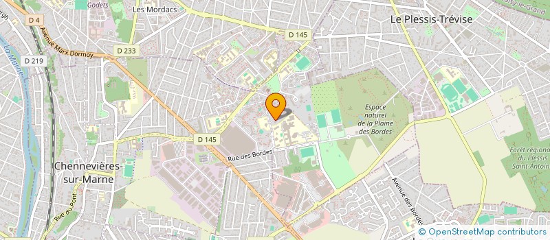 localisation de l'entreprise MONSIEUR DARLICE NTOUNGA  CHENNEVIERES-SUR-MARNE