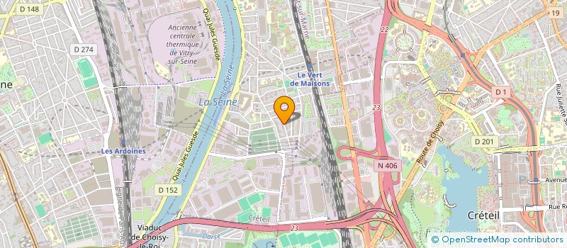 localisation de l'entreprise MONSIEUR DARONN SESETYAN  ALFORTVILLE