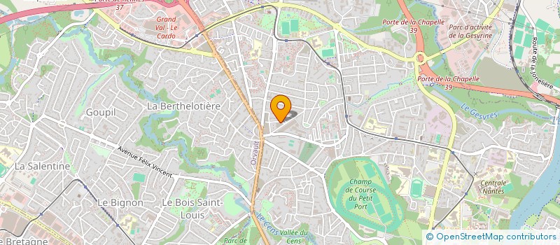 localisation de l'entreprise MONSIEUR DAROU FALL à NANTES