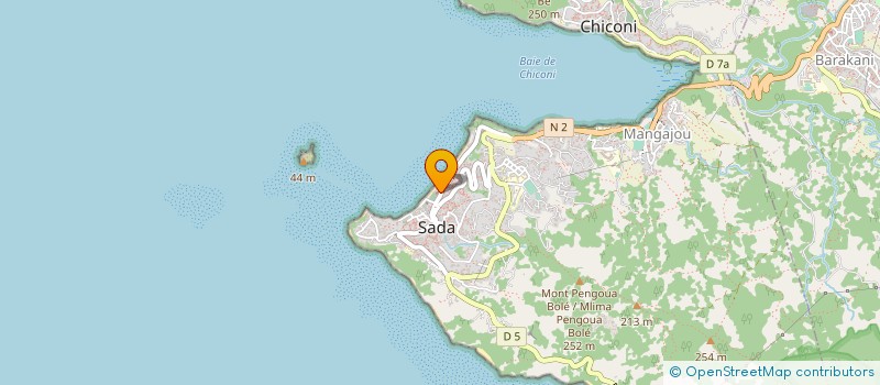 localisation de l'entreprise MONSIEUR DAROUSSI ASSANI à SADA