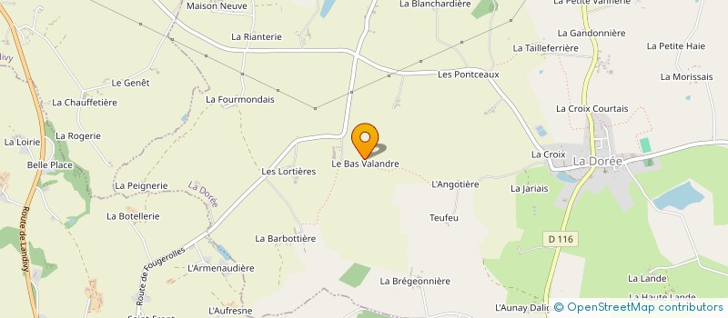 localisation de l'entreprise MONSIEUR DARREN BOURNE à LA DOREE