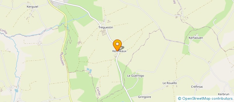 localisation de l'entreprise MONSIEUR DARREN ELLIOTT  CORLAY