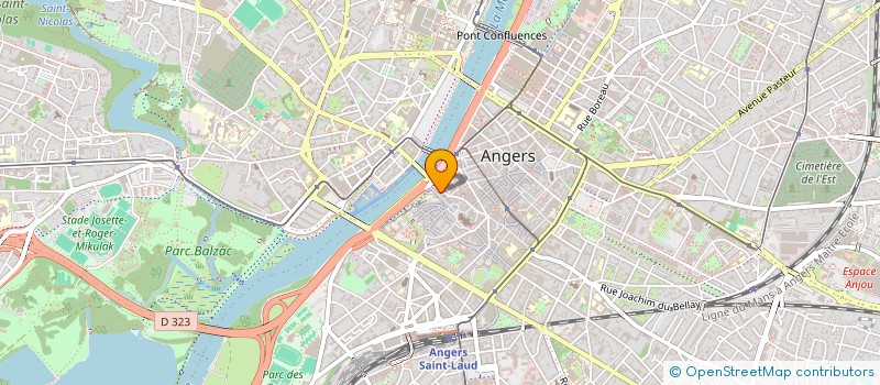 localisation de l'entreprise MONSIEUR DARREN GIBRALTA à ANGERS