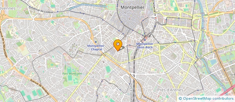 localisation de l'entreprise MONSIEUR DARREN HENRY à MONTPELLIER