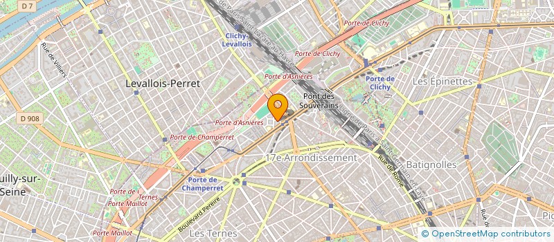 localisation de l'entreprise MONSIEUR DARREN HEUBOU  PARIS