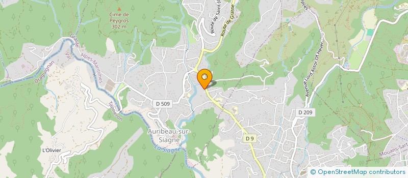 localisation de l'entreprise MONSIEUR DARREN HICKS  AURIBEAU-SUR-SIAGNE