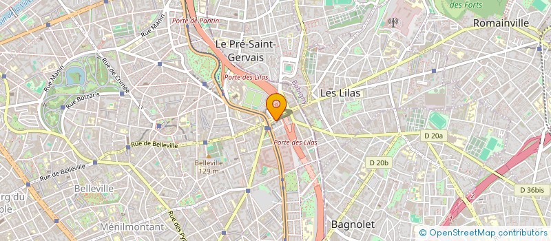 localisation de l'entreprise MONSIEUR DARRIS CHEBAHI  PARIS