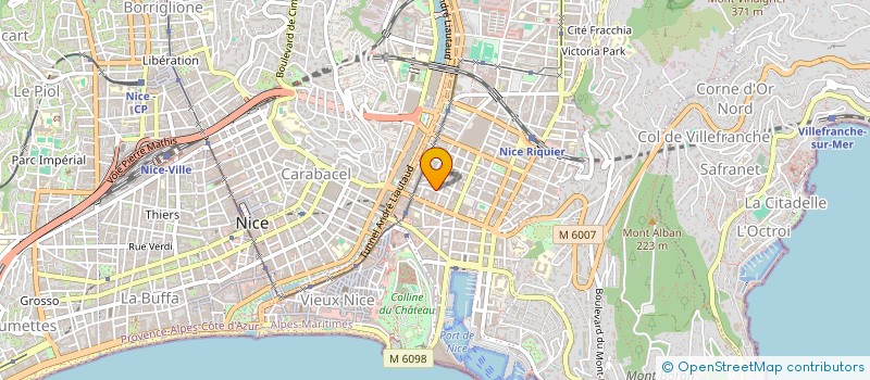 localisation de l'entreprise MONSIEUR DARRYL BENNETT JR à NICE