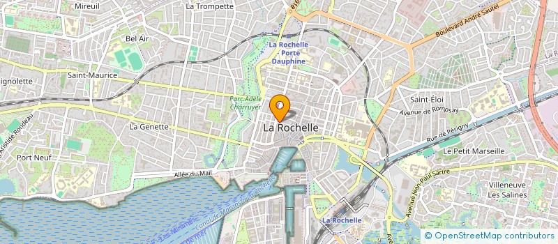 localisation de l'entreprise MONSIEUR DARRYL MEKOUI  LA ROCHELLE