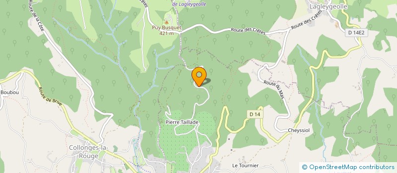 localisation de l'entreprise MONSIEUR DARRYN PAYNE  MEYSSAC