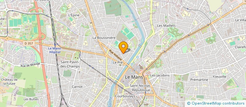 localisation de l'entreprise MONSIEUR DARSHAN JOHNSON  LE MANS