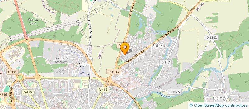 localisation de l'entreprise MONSIEUR DARVYL NKOUKA-BANTSIMBA  RUBELLES