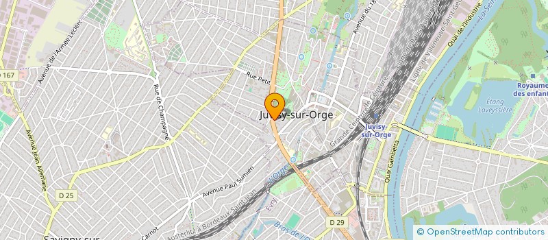 localisation de l'entreprise MONSIEUR DARWIN ANGOLA REY à JUVISY-SUR-ORGE