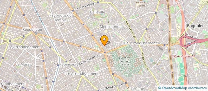 localisation de l'entreprise MONSIEUR DARYL DELOUMEAUX  PARIS