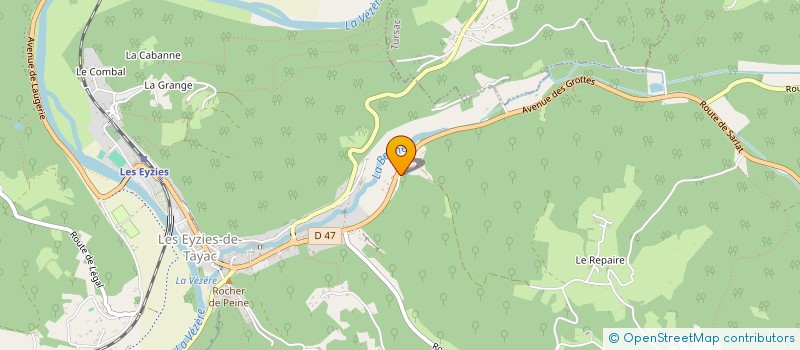 localisation de l'entreprise MONSIEUR DARYL GODWIN  LE BUISSON-DE-CADOUIN