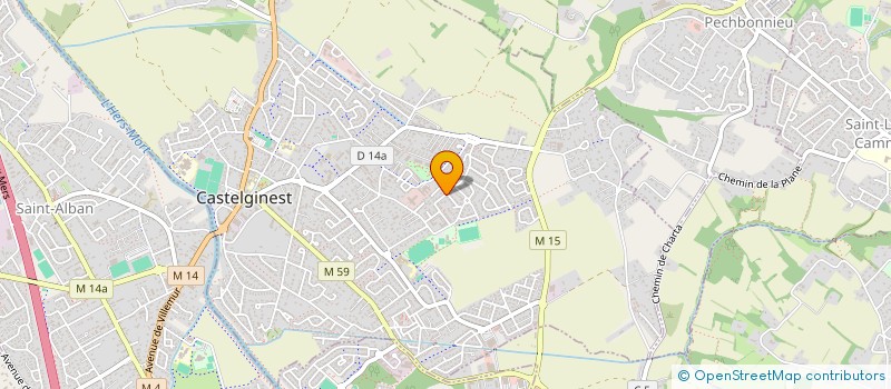 localisation de l'entreprise MONSIEUR DARYL TRAVAILLEUR  BEAUPUY