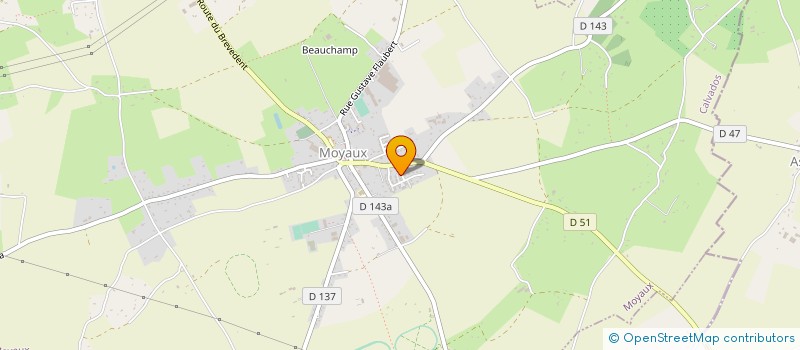 localisation de l'entreprise MONSIEUR DARYO MUNOZ  MOYAUX