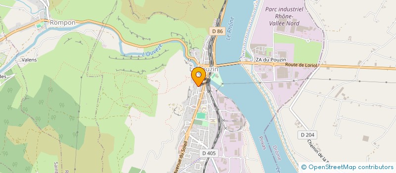 localisation de l'entreprise MONSIEUR DARYUS-ALEXANDRU STAN  LE POUZIN