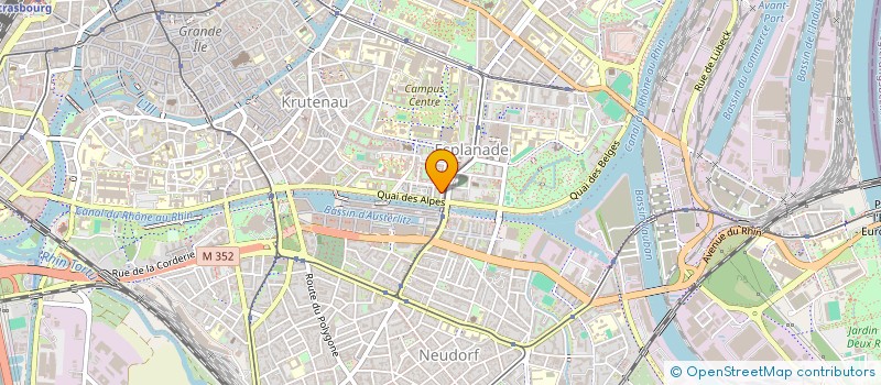 localisation de l'entreprise MONSIEUR DASHAMIR DOLLANI à STRASBOURG