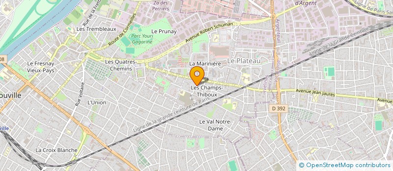 localisation de l'entreprise MONSIEUR DATE DZRAMEDO à SARTROUVILLE