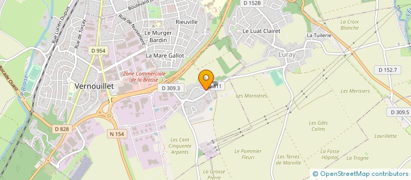 localisation de l'entreprise MONSIEUR DATOLIBAN FERNAND CAMARA à VERNOUILLET